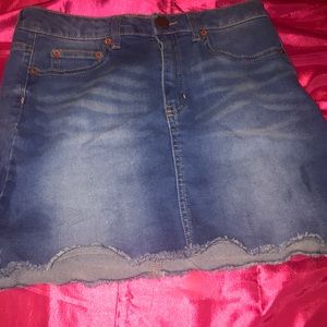 Denim skirt